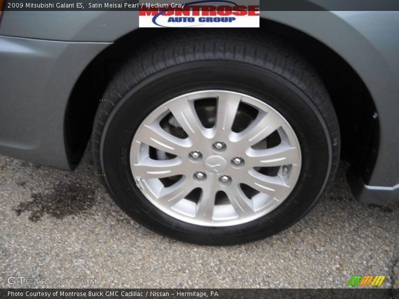 Satin Meisai Pearl / Medium Gray 2009 Mitsubishi Galant ES
