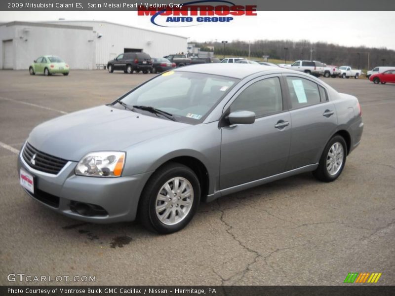 Satin Meisai Pearl / Medium Gray 2009 Mitsubishi Galant ES