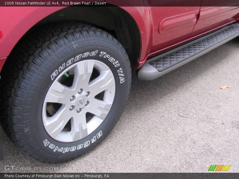 Red Brawn Pearl / Desert 2006 Nissan Pathfinder LE 4x4