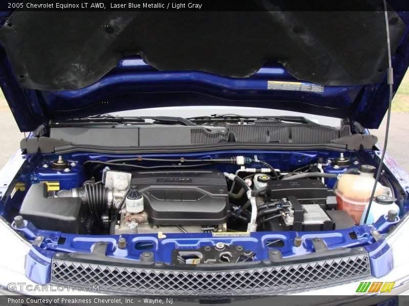 Laser Blue Metallic / Light Gray 2005 Chevrolet Equinox LT AWD