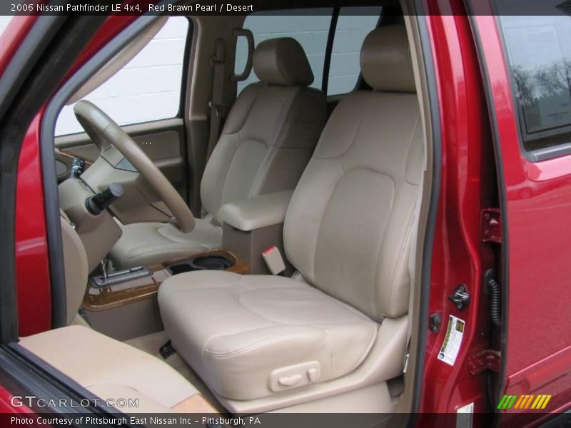 Red Brawn Pearl / Desert 2006 Nissan Pathfinder LE 4x4