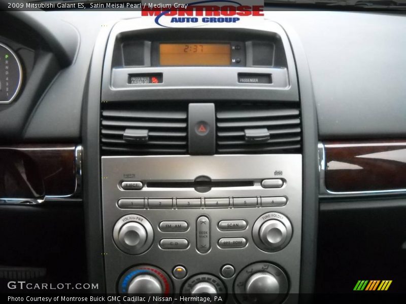 Satin Meisai Pearl / Medium Gray 2009 Mitsubishi Galant ES