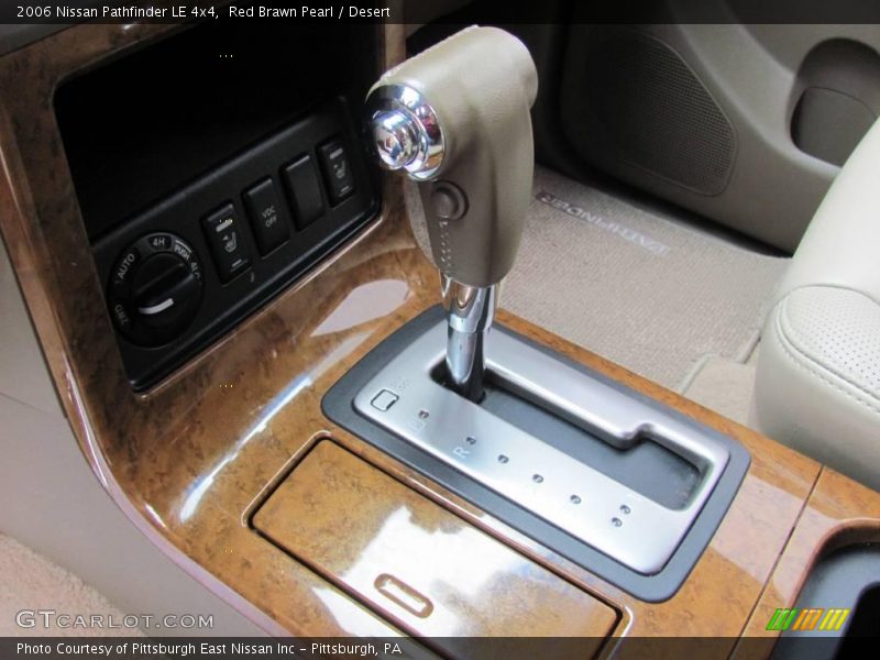 Red Brawn Pearl / Desert 2006 Nissan Pathfinder LE 4x4