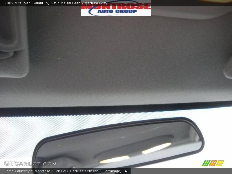 Satin Meisai Pearl / Medium Gray 2009 Mitsubishi Galant ES
