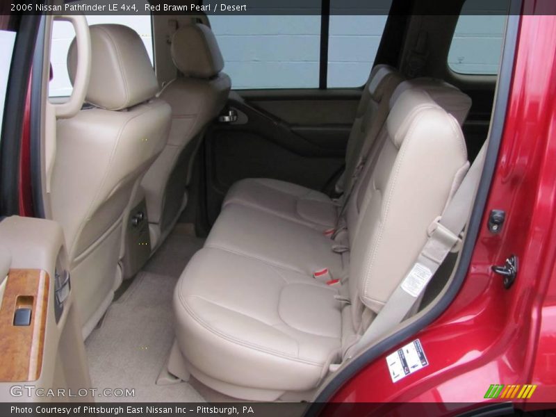 Red Brawn Pearl / Desert 2006 Nissan Pathfinder LE 4x4