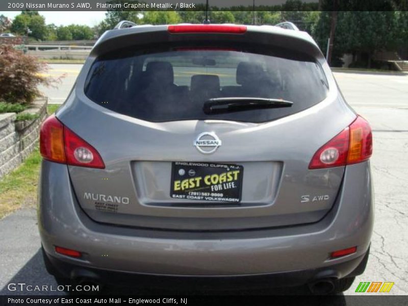 Platinum Graphite Metallic / Black 2009 Nissan Murano S AWD