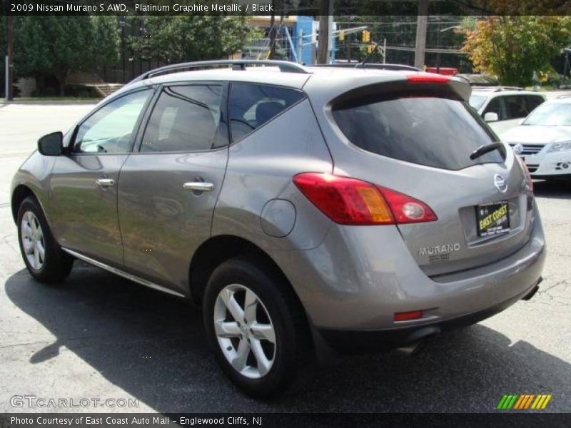 Platinum Graphite Metallic / Black 2009 Nissan Murano S AWD
