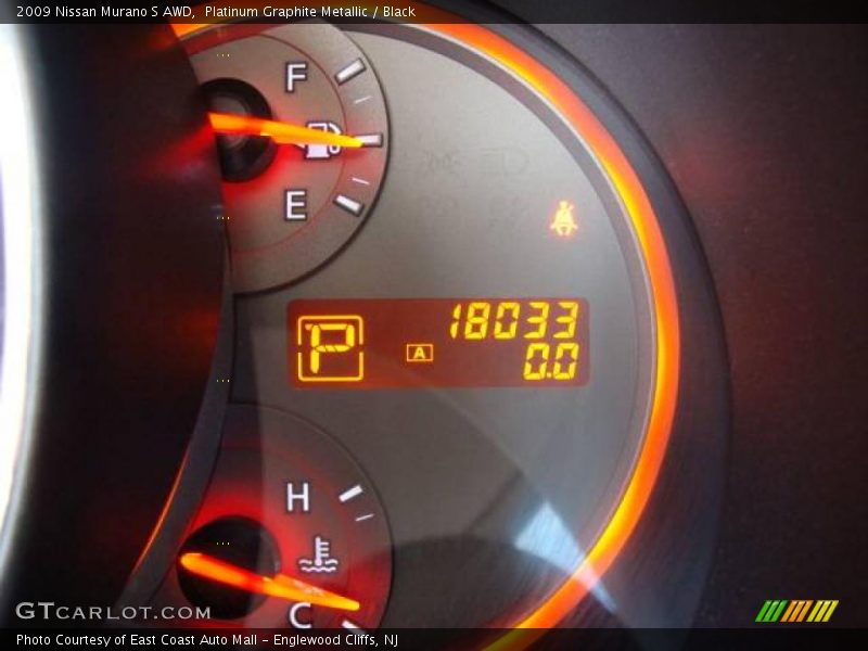 Platinum Graphite Metallic / Black 2009 Nissan Murano S AWD