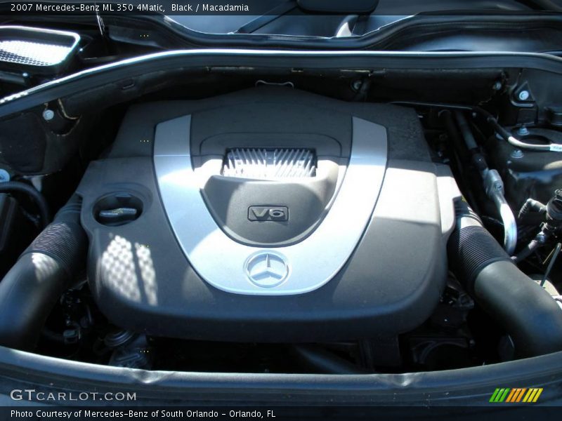 Black / Macadamia 2007 Mercedes-Benz ML 350 4Matic