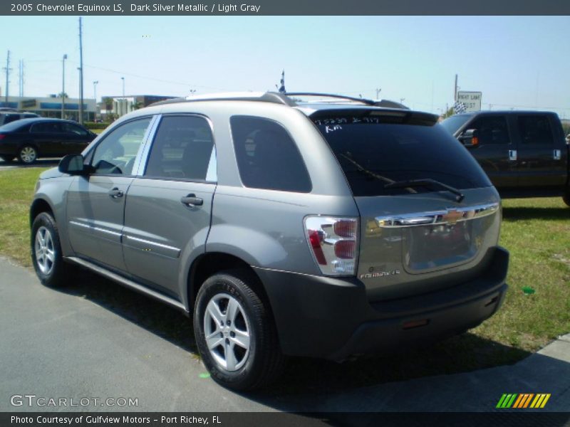Dark Silver Metallic / Light Gray 2005 Chevrolet Equinox LS
