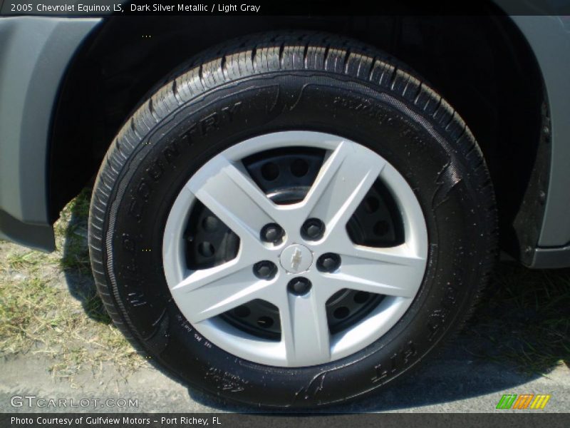 Dark Silver Metallic / Light Gray 2005 Chevrolet Equinox LS