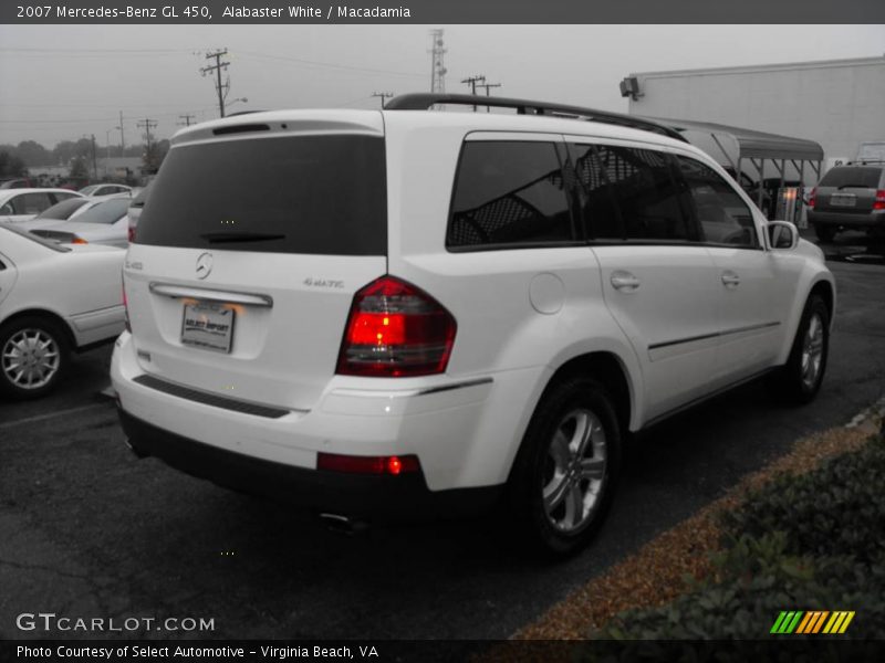 Alabaster White / Macadamia 2007 Mercedes-Benz GL 450