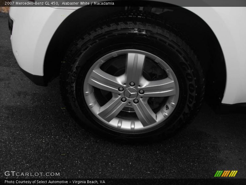 Alabaster White / Macadamia 2007 Mercedes-Benz GL 450