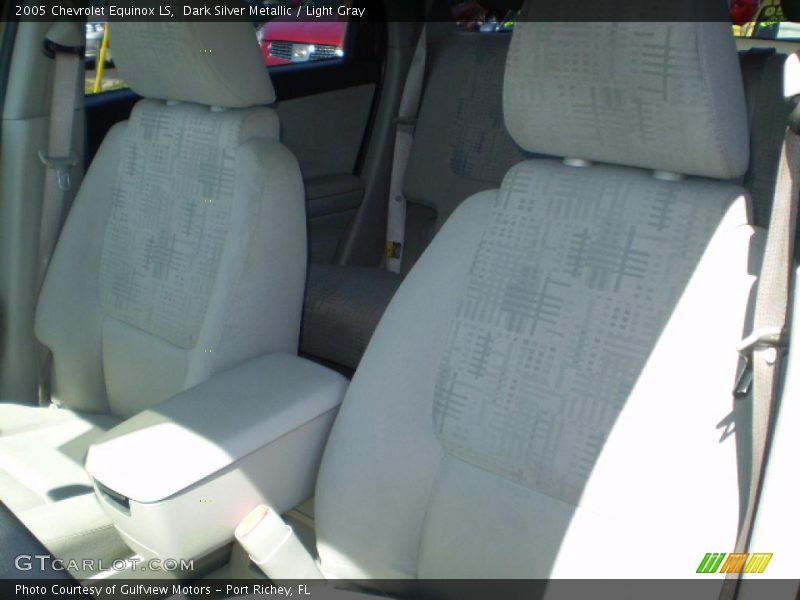 Dark Silver Metallic / Light Gray 2005 Chevrolet Equinox LS