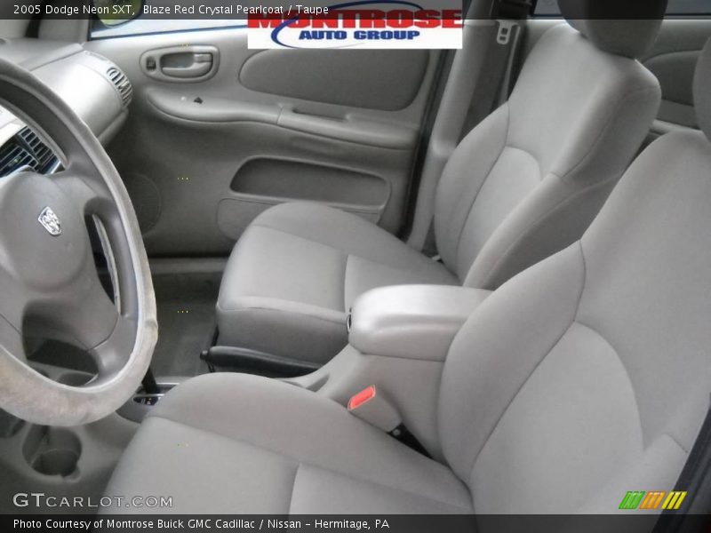 Blaze Red Crystal Pearlcoat / Taupe 2005 Dodge Neon SXT