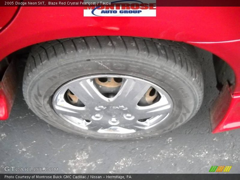 Blaze Red Crystal Pearlcoat / Taupe 2005 Dodge Neon SXT