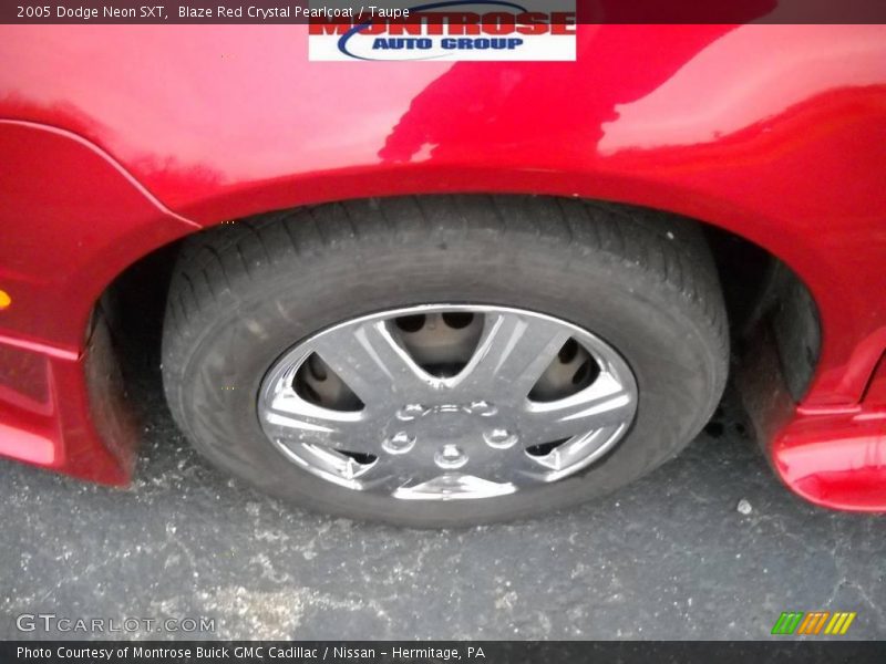 Blaze Red Crystal Pearlcoat / Taupe 2005 Dodge Neon SXT