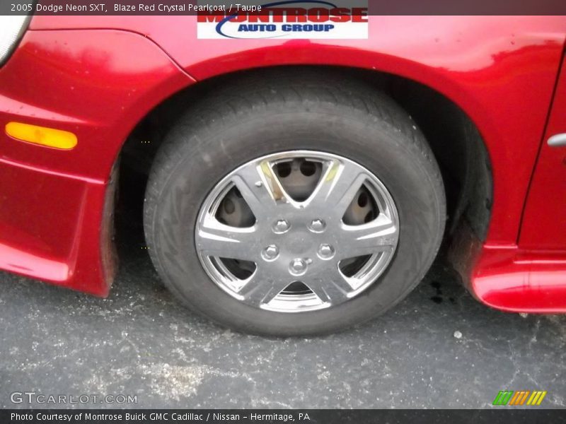 Blaze Red Crystal Pearlcoat / Taupe 2005 Dodge Neon SXT