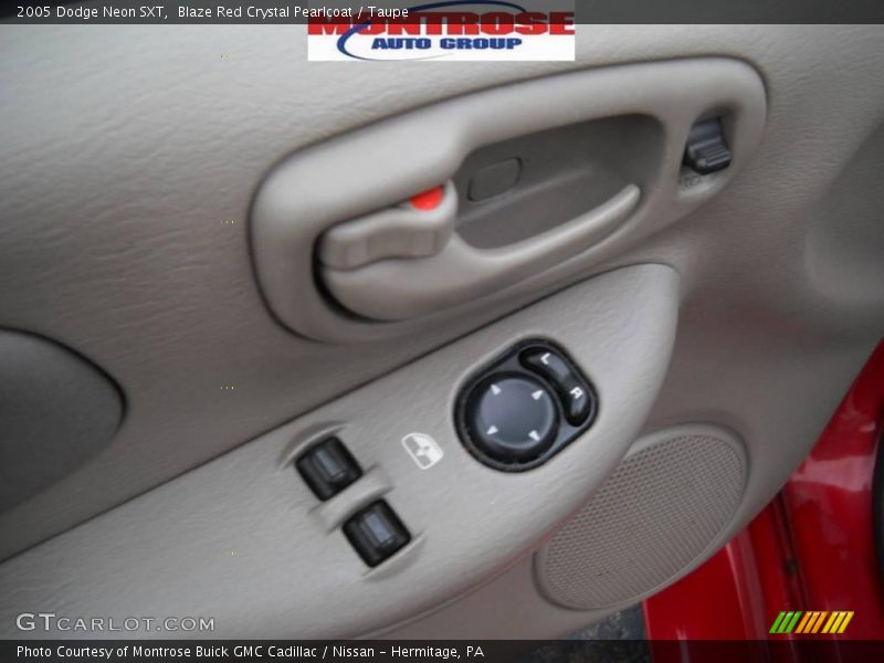 Blaze Red Crystal Pearlcoat / Taupe 2005 Dodge Neon SXT