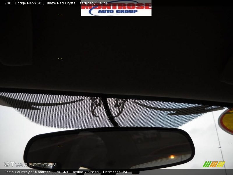 Blaze Red Crystal Pearlcoat / Taupe 2005 Dodge Neon SXT