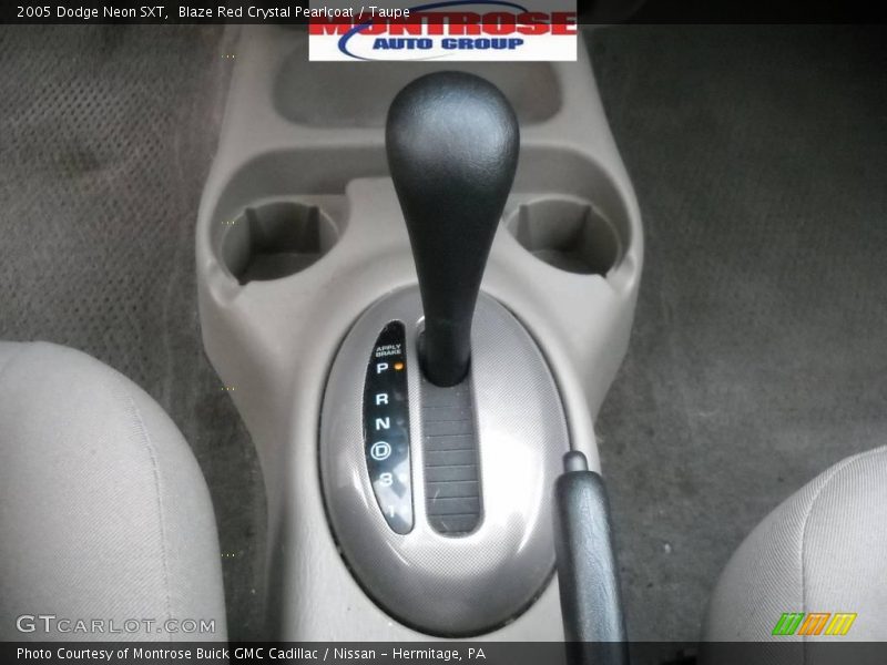 Blaze Red Crystal Pearlcoat / Taupe 2005 Dodge Neon SXT