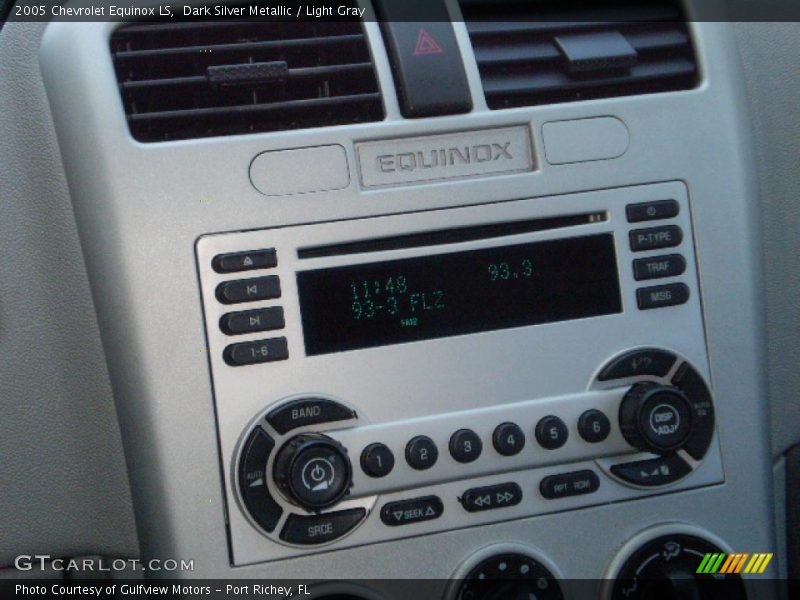Dark Silver Metallic / Light Gray 2005 Chevrolet Equinox LS