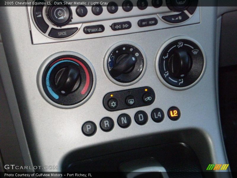 Dark Silver Metallic / Light Gray 2005 Chevrolet Equinox LS