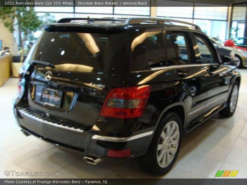 Obsidian Black Metallic / Almond/Black 2010 Mercedes-Benz GLK 350 4Matic