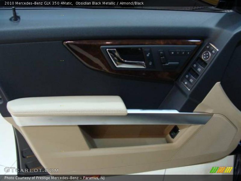 Obsidian Black Metallic / Almond/Black 2010 Mercedes-Benz GLK 350 4Matic