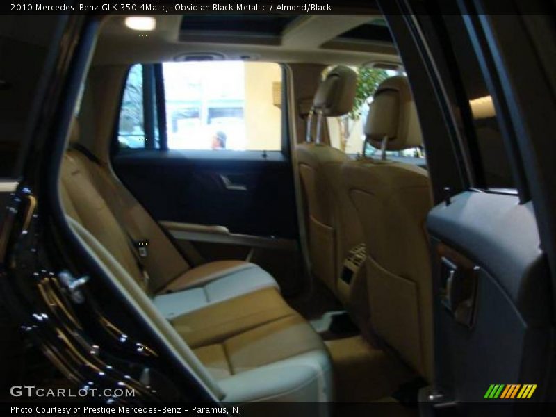 Obsidian Black Metallic / Almond/Black 2010 Mercedes-Benz GLK 350 4Matic