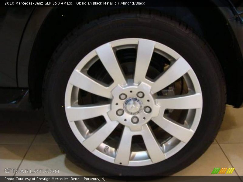 Obsidian Black Metallic / Almond/Black 2010 Mercedes-Benz GLK 350 4Matic
