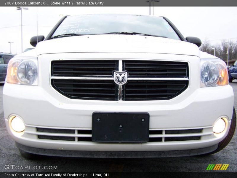 Stone White / Pastel Slate Gray 2007 Dodge Caliber SXT