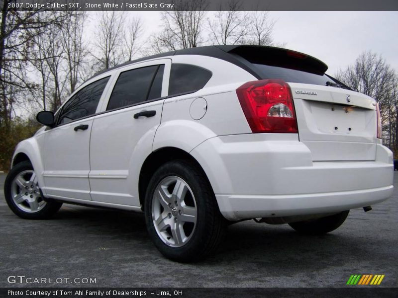 Stone White / Pastel Slate Gray 2007 Dodge Caliber SXT