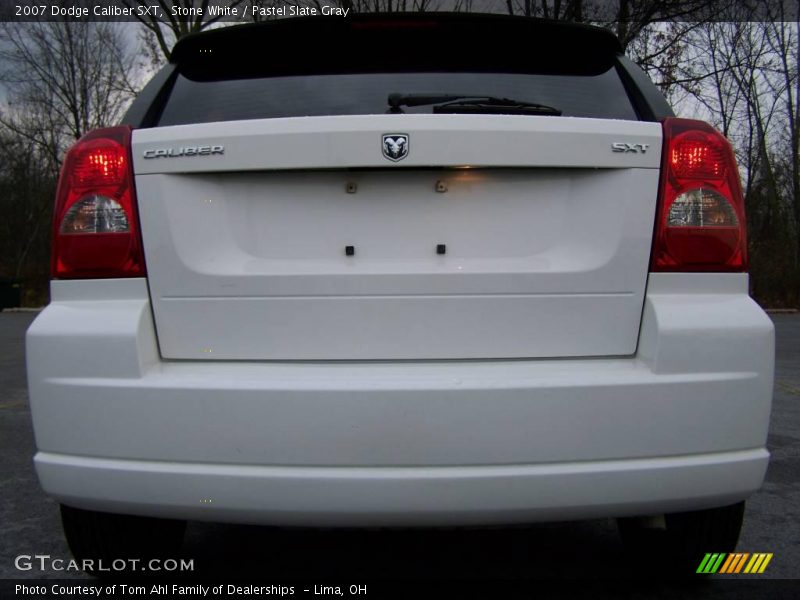 Stone White / Pastel Slate Gray 2007 Dodge Caliber SXT