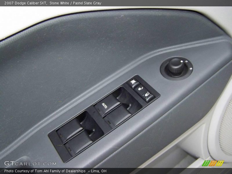 Stone White / Pastel Slate Gray 2007 Dodge Caliber SXT