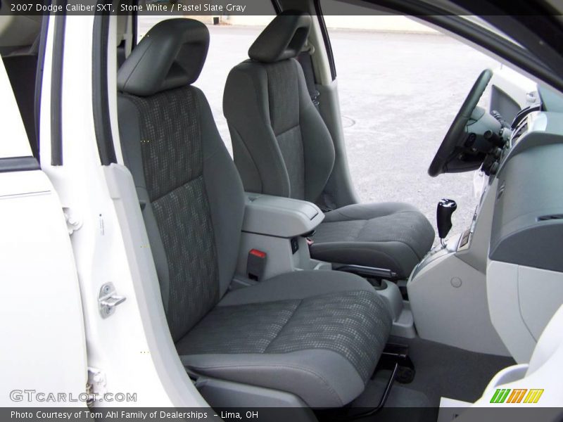 Stone White / Pastel Slate Gray 2007 Dodge Caliber SXT