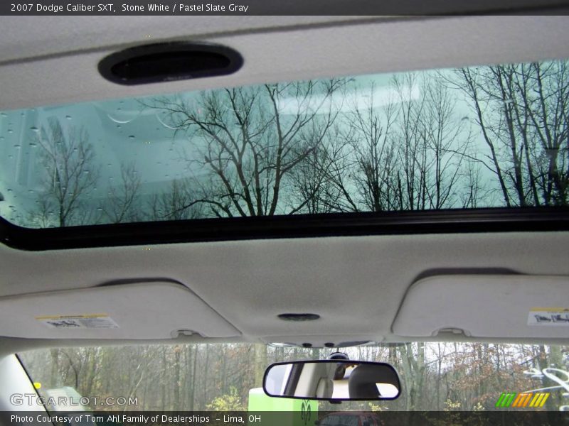Stone White / Pastel Slate Gray 2007 Dodge Caliber SXT