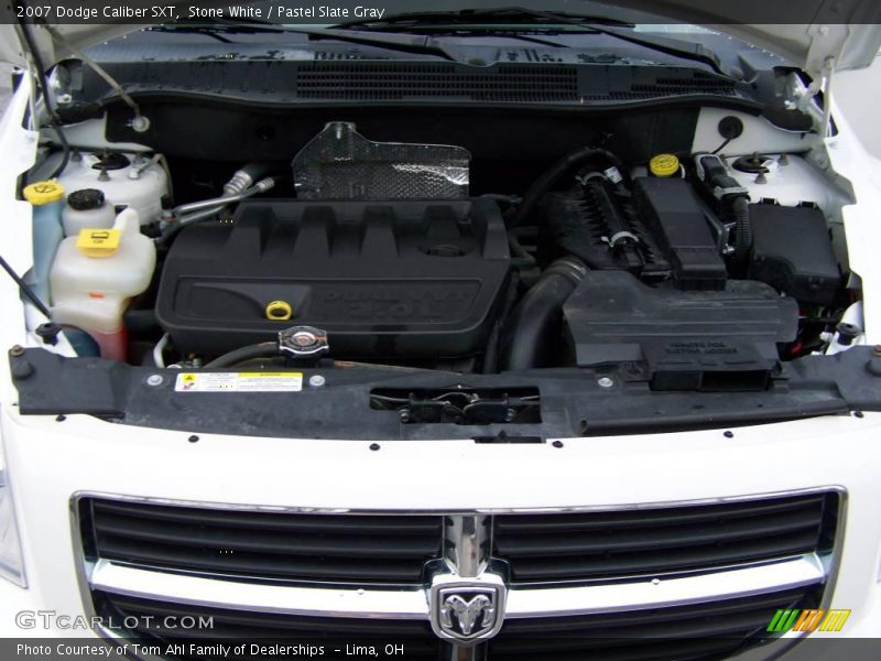 Stone White / Pastel Slate Gray 2007 Dodge Caliber SXT