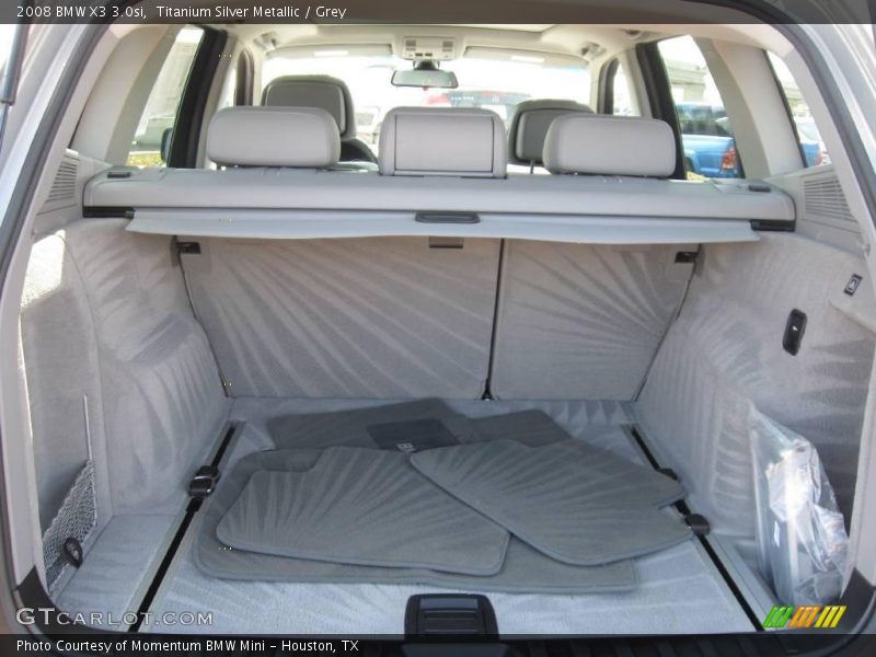 Titanium Silver Metallic / Grey 2008 BMW X3 3.0si