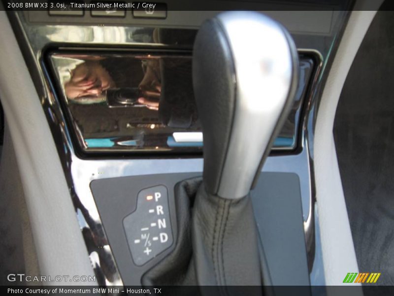 Titanium Silver Metallic / Grey 2008 BMW X3 3.0si