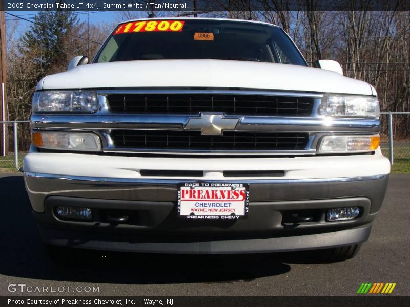 Summit White / Tan/Neutral 2005 Chevrolet Tahoe LT 4x4