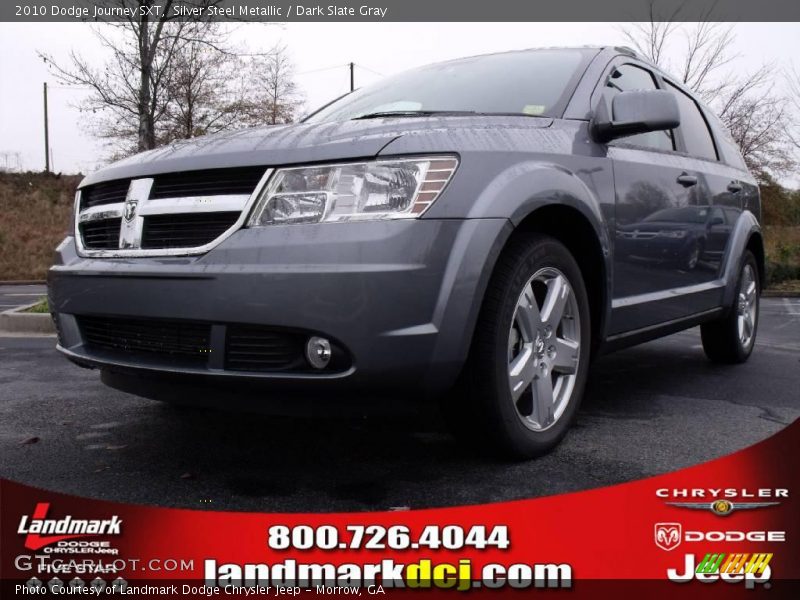 Silver Steel Metallic / Dark Slate Gray 2010 Dodge Journey SXT