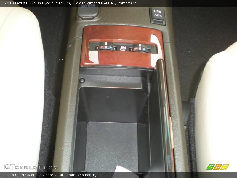 Golden Almond Metallic / Parchment 2010 Lexus HS 250h Hybrid Premium