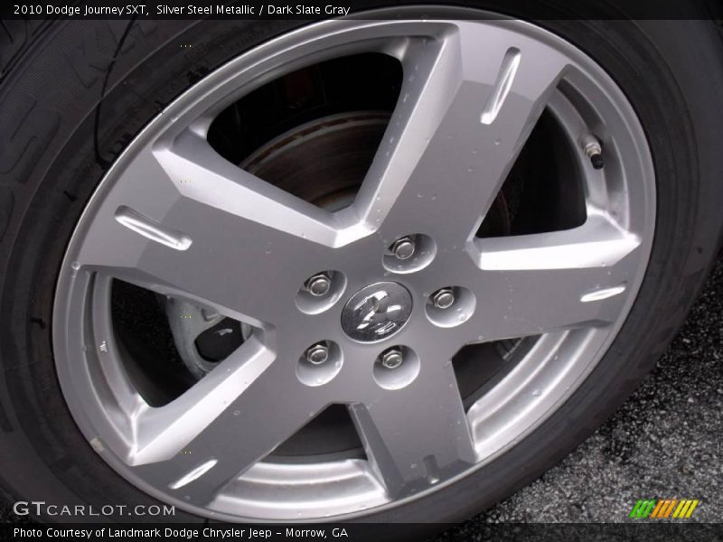 Silver Steel Metallic / Dark Slate Gray 2010 Dodge Journey SXT
