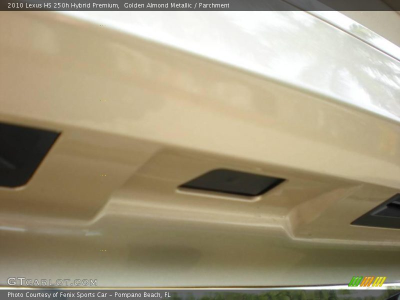 Golden Almond Metallic / Parchment 2010 Lexus HS 250h Hybrid Premium