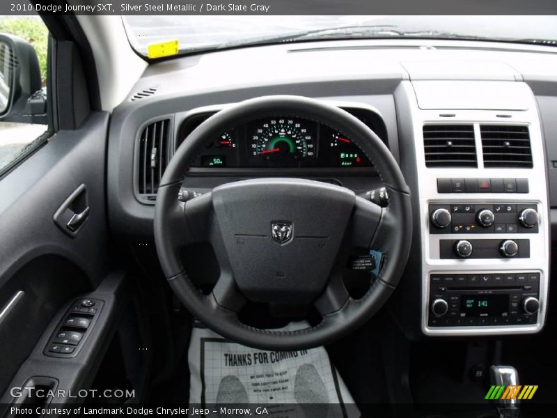 Silver Steel Metallic / Dark Slate Gray 2010 Dodge Journey SXT