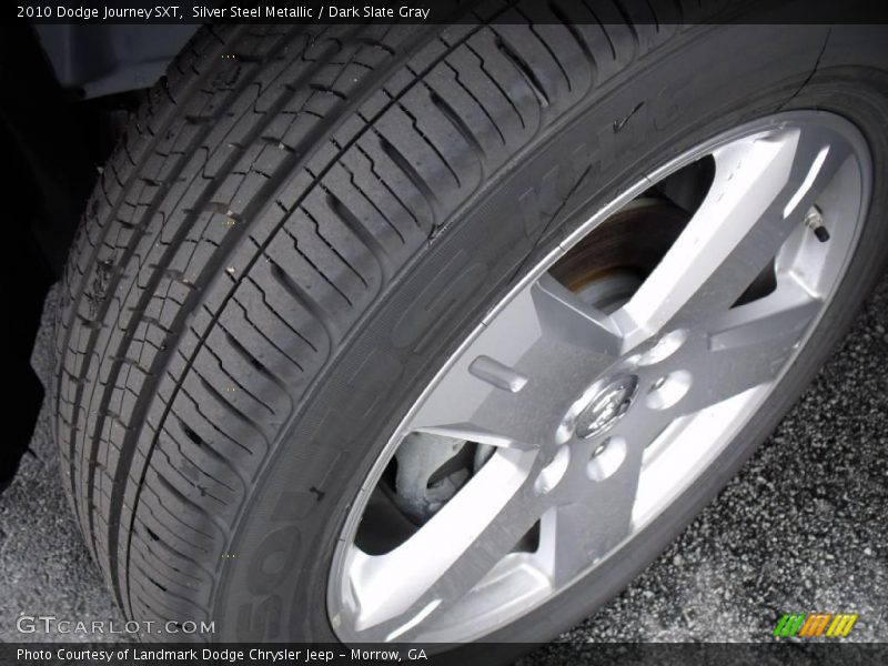 Silver Steel Metallic / Dark Slate Gray 2010 Dodge Journey SXT
