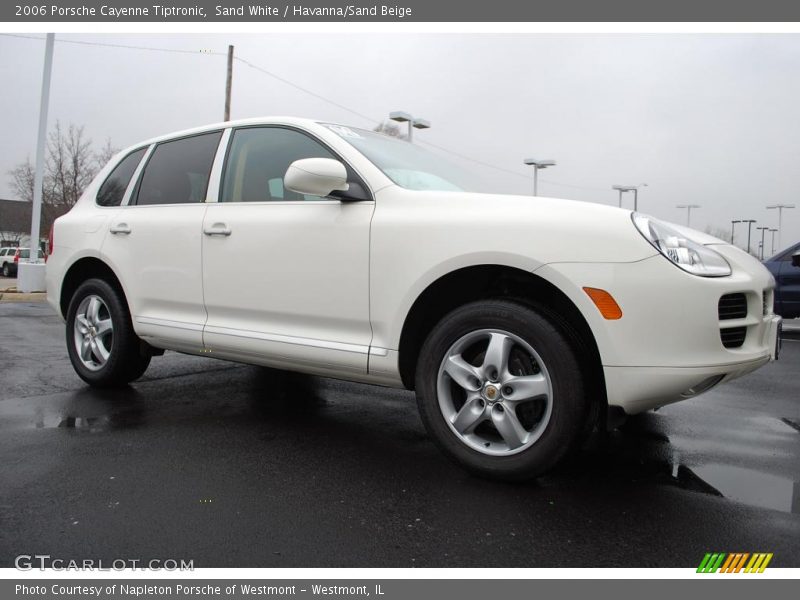 Sand White / Havanna/Sand Beige 2006 Porsche Cayenne Tiptronic