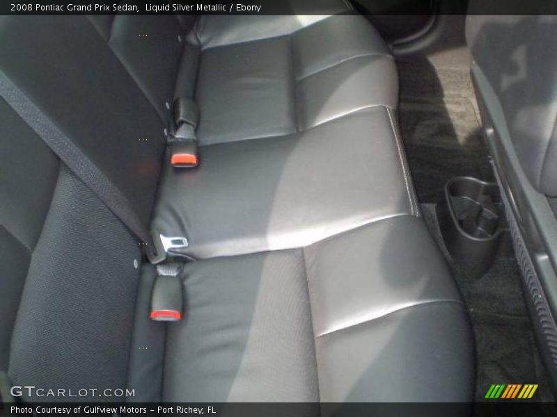 Liquid Silver Metallic / Ebony 2008 Pontiac Grand Prix Sedan