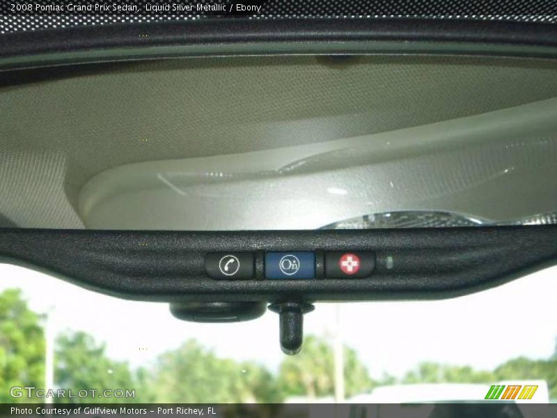 Liquid Silver Metallic / Ebony 2008 Pontiac Grand Prix Sedan